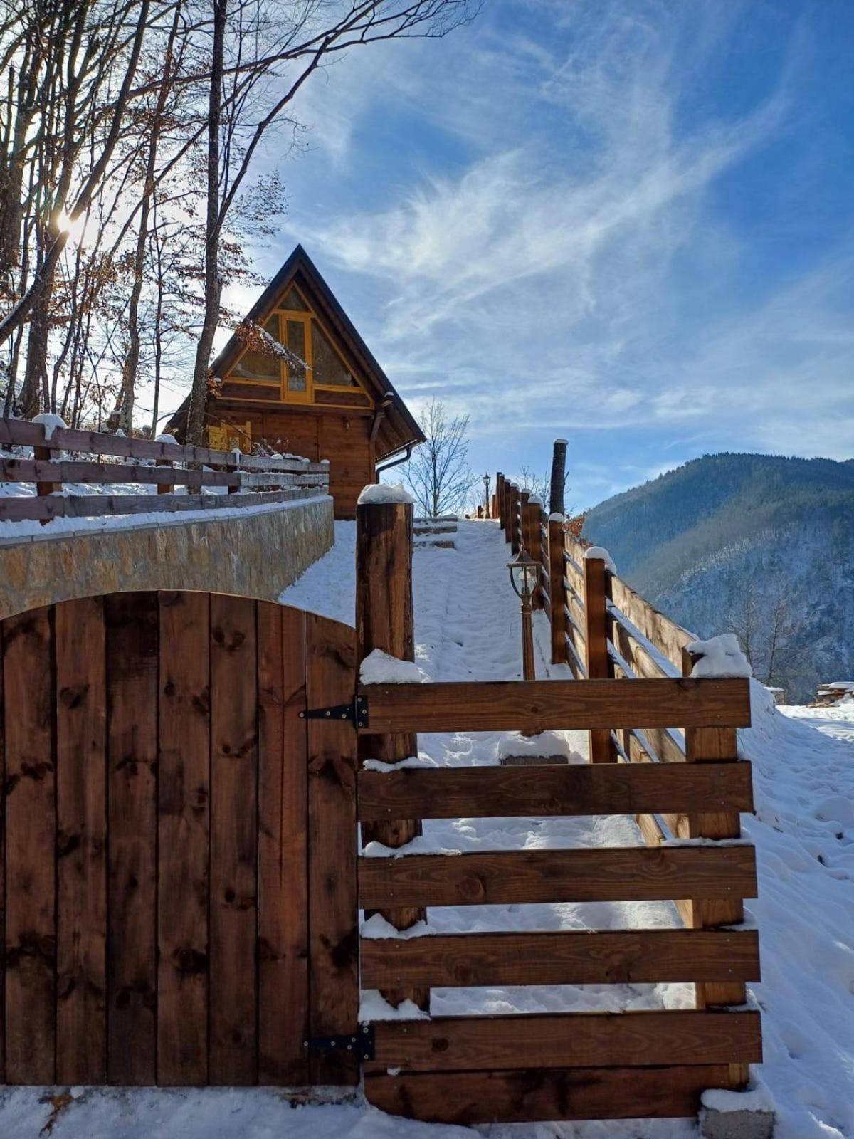 Zaovine Drvene Kuce Suska - Wooden Houses Suska מראה חיצוני תמונה