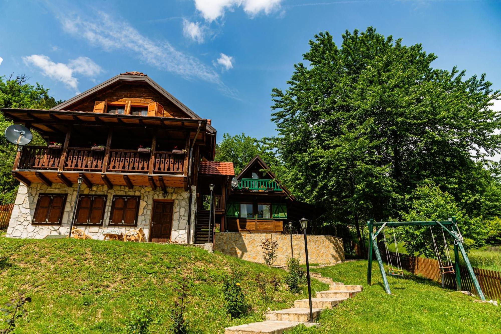 Zaovine Drvene Kuce Suska - Wooden Houses Suska מראה חיצוני תמונה