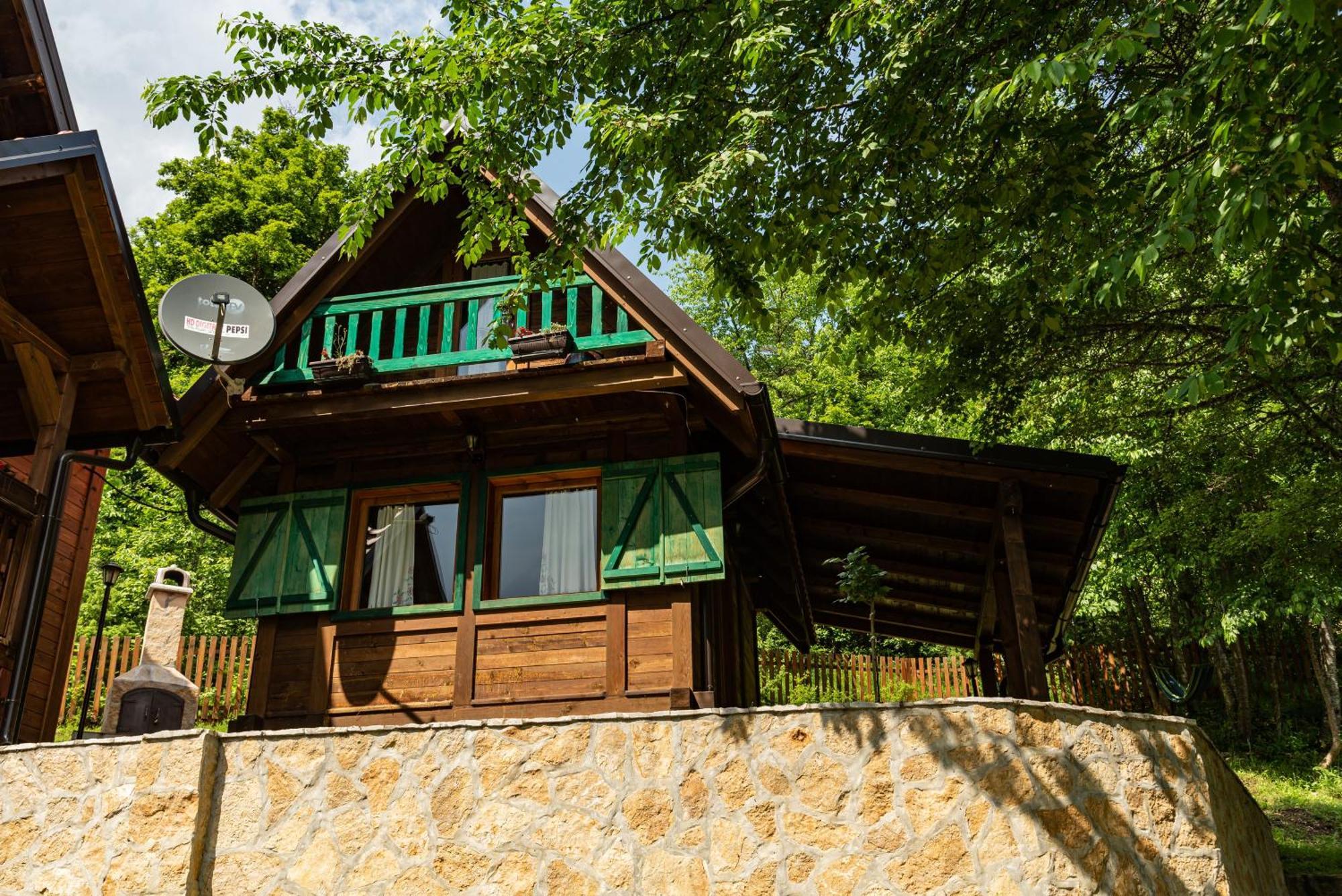 Zaovine Drvene Kuce Suska - Wooden Houses Suska חדר תמונה